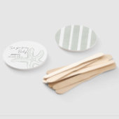Sea You Soon Baby Shower Set Ventilatoren Handwaaier (Niet-gemonteerd)