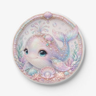 Sea You Soon Baby Walvis Onder de Zee Baby Shower Papieren Bordje