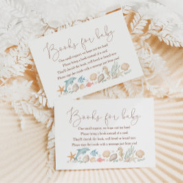 Sea You Soon Coastal Baby Shower Books For Baby Informatiekaartje
