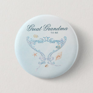Sea You Soon Grootmoeder Wordt Oma Baby Borrel Ronde Button 5,7 Cm
