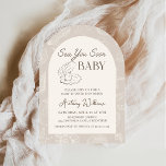 Sea You Soon Kust Baby Shower Uitnodiging<br><div class="desc">Sea You Soon Kust Baby Shower Uitnodiging</div>