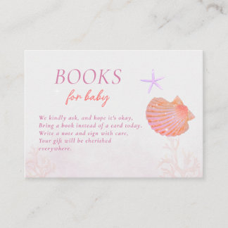 Sea you soon purple coral aesthetic Books for baby Informatiekaartje