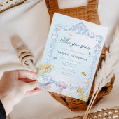 Sea You Soon Rococo Baby Shower Kaart