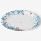 Sea You Soon Seashell Baby Shower Papieren Bordje (Gekanteld)