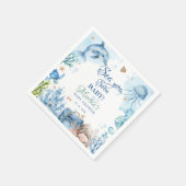 Sea You Soon Seashell Baby Shower Servet (Hoek)