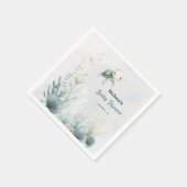 Sea You Soon Turtle Undersea Baby Shower Servet (Hoek)