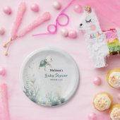 Sea You Soon Underwater Turtle Baby Shower Papieren Bordje (Feest)