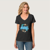 Sea Zoologist Ocean Student Science Marine Biologi T-shirt (Voorkant volledig)