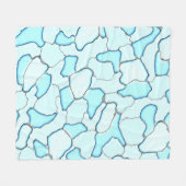 Seaaquacamo Fleece Deken (Voorkant (Horizontaal))
