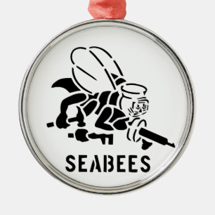SeaBees Metalen Ornament