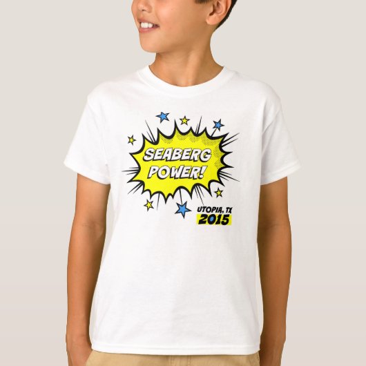 Seaberg Power. Kind T-Shirt (Voorkant)