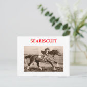 seabiscuit briefkaart (Staand voorkant)