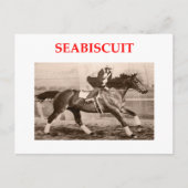 seabiscuit briefkaart (Voorkant)