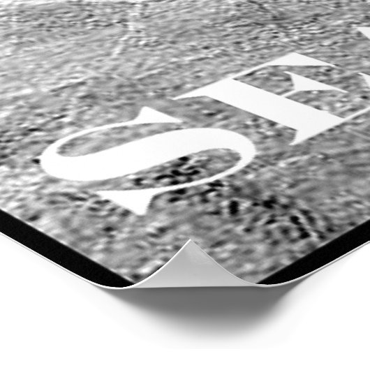 Seabiscuit is op Mount Rushmore! Poster (Hoek)