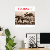 seabiscuit poster (Thuiskantoor)