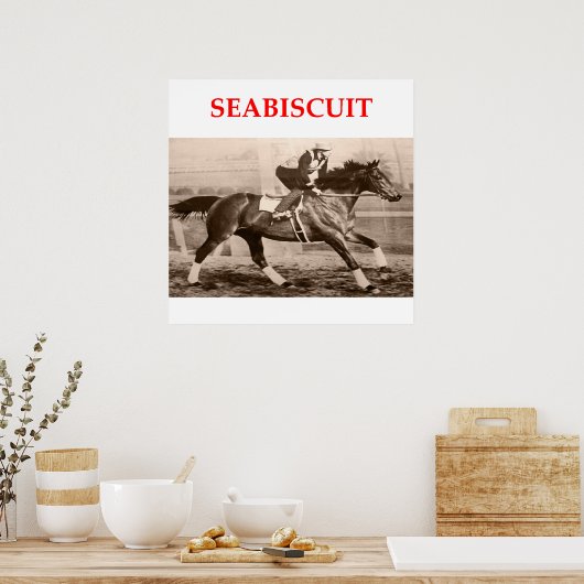 seabiscuit poster (Keuken)