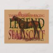 Seabiscuit - Thoroughbred Racing Legend Briefkaart (Voorkant)