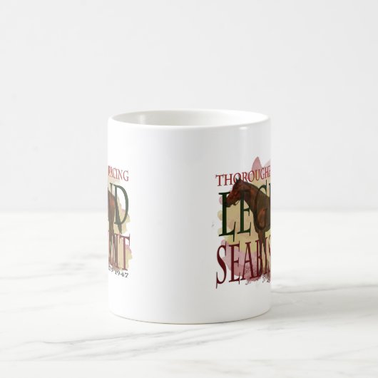 Seabiscuit - Thoroughbred Racing Legend Koffiemok (Center)