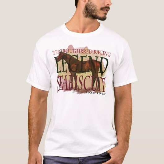 Seabiscuit - Thoroughbred Racing Legend T-shirt (Voorkant)