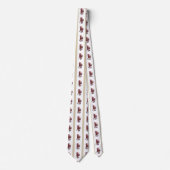 Seabiscuit verslaat oorlogsadmiraal in Race Stropd Stropdas (Voorkant)