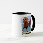 “Seabiscuit” vs War Admiral - Personaliseer Jouw Mok (Voorkant rechts)
