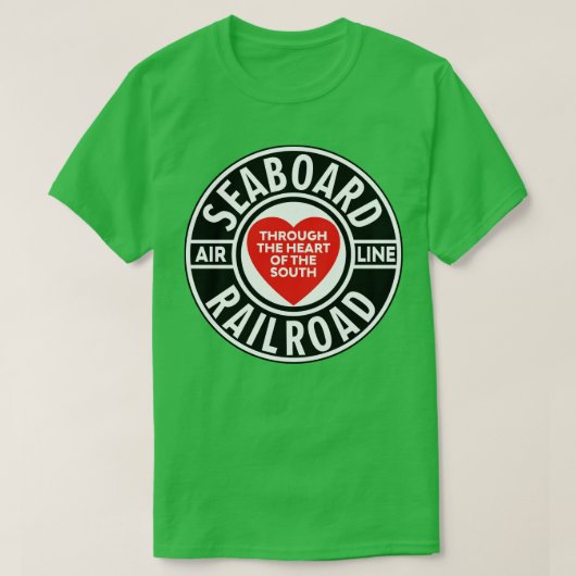 Seaboel Air Line Railway T-shirt (Design voorkant)