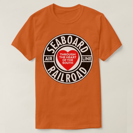 Seaboel Air Line Railway T-shirt (Design voorkant)