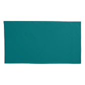 Seabolt Blau Abstract Kussensloop (Achterkant-Rechts)