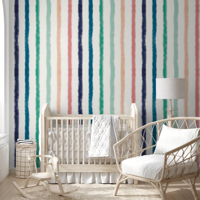 Seabreeeze Stripes Behang (Kinderen)