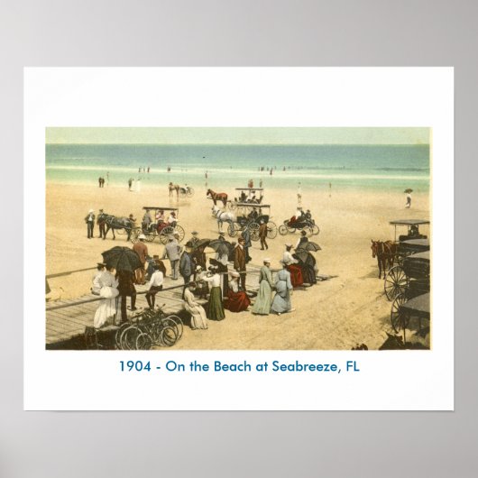 Seabreeze, FL - 1904 Poster (Voorkant)