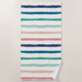 Seabreeze Stripes Strandlaken (Voorkant)