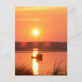 Seabrook New Hampshire Sunset-Briefkaart Briefkaart