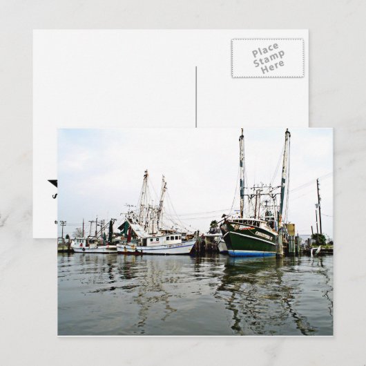 Seabrook Texas Post Card Briefkaart (Voorkant / Achterkant)