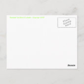 Seachair Briefkaart (Achterkant)