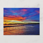 Seacliff Beach Sunset. Santa Cruz, CA. Briefkaart (Voorkant)