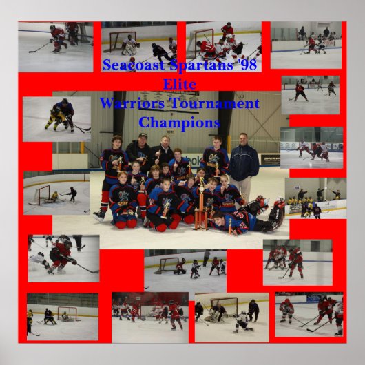 Seacoast Spartans '98 Elite Poster (Voorkant)