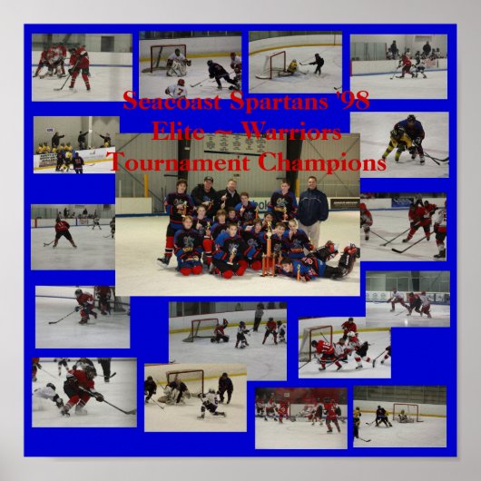 Seacoast Spartans '98 Elite Poster (Voorkant)