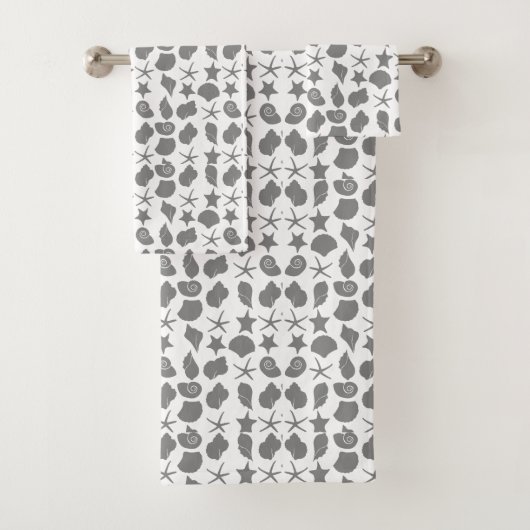 Seacombers donkergrijs bad handdoek (Insitu)