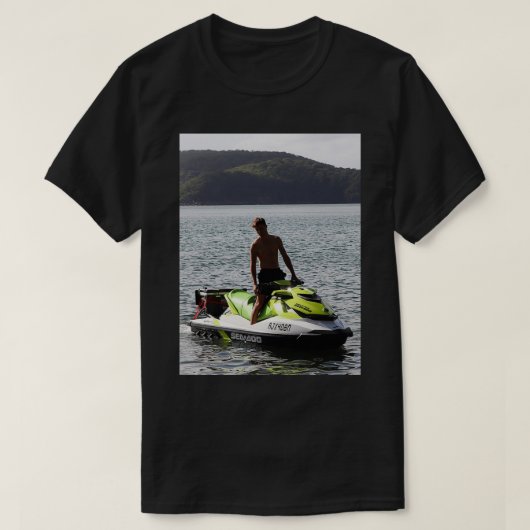 seadoo jet ski in paradijs t-shirt (Design voorkant)