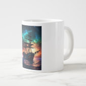 "Seafarer's Voyage Pirate Ship Cup" Grote Koffiekop (Voorkant rechts)