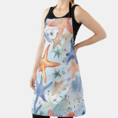 Seafish Kleurrijk patroon Schort (Insitu)