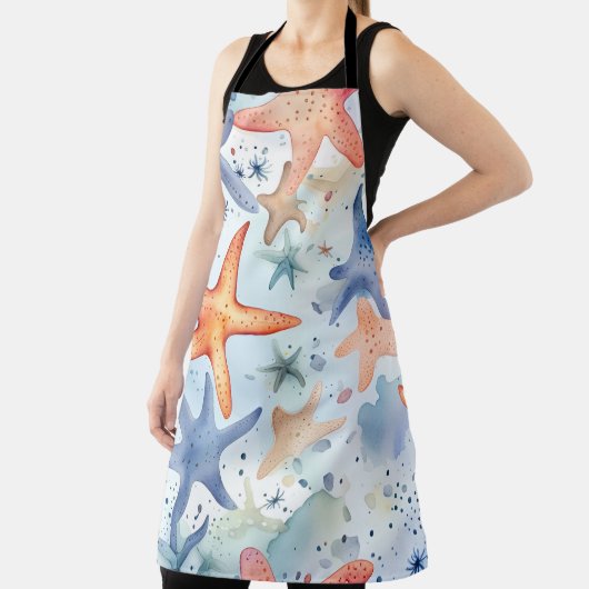 Seafish Kleurrijk patroon Schort (Insitu)