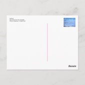 Seafoam, Bass Strait, Port Campbell Briefkaart (Achterkant)