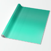 Seafoam Fade Cadeaupapier (Uitgerold)