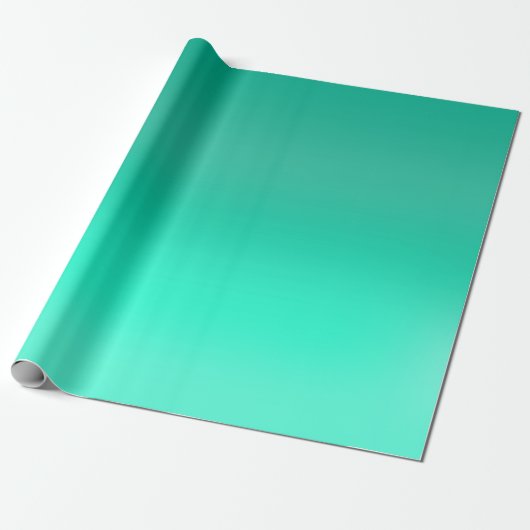 Seafoam Fade Cadeaupapier (Uitgerold)