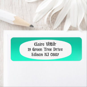 Seafoam Fade Etiket