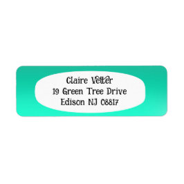 Seafoam Fade Etiket