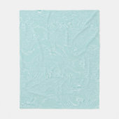 Seafoam Fleece Deken 50" x 60" (Voorkant)