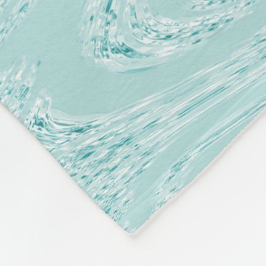 Seafoam Fleece Deken 50" x 60" (Hoek)