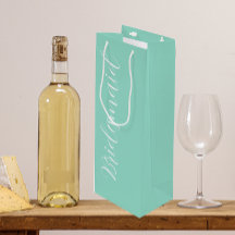 Seafoam gestileerde script bruiloft bruidsmeisje